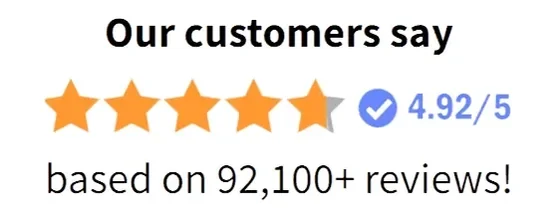 AlkaLean customer rating display